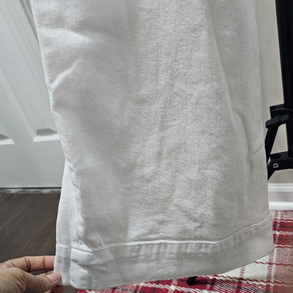 American Eagle Outfitters White Cargo Pants - Picture 6 of 9